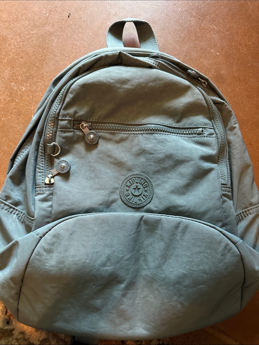 Kipling Olive Green Casual Backpack*